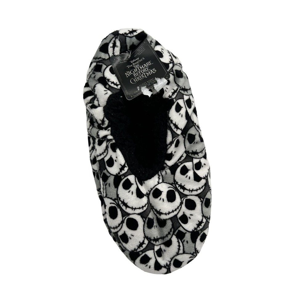 Disney Nightmare Before Christmas Slipper Socks Womens M/L Jack Skellington 8-10